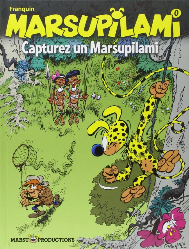 Couverture de l'album Marsupilami Capturez un marsupilami