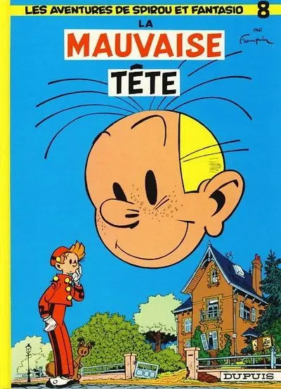 Couverture de l'album Spirou et Fantasio Tome 8 La mauvaise tête