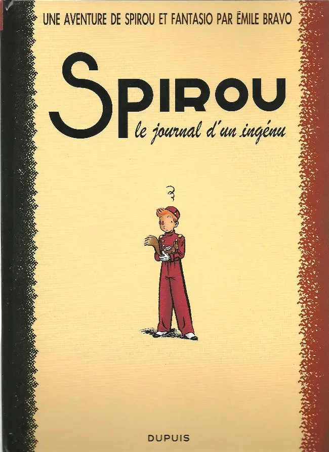 Couverture de l'album Spirou et Fantasio - Une aventure de... / Le Spirou de... Tome 4 Le journal d'un ingénu
