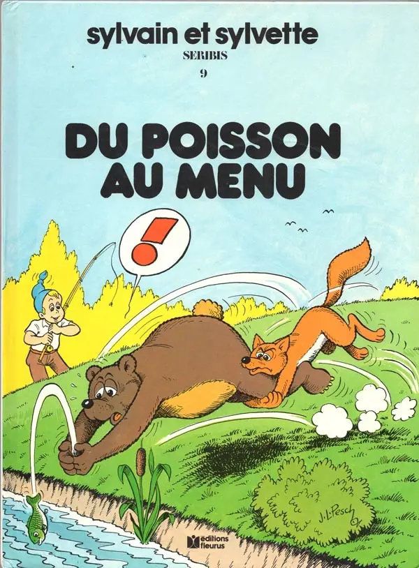 Couverture de l'album Sylvain et Sylvette Tome 9 Du poisson au menu
