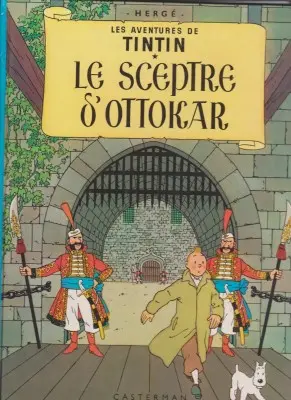 Couverture de l'album Tintin Tome 8 Le sceptre d'Ottokar