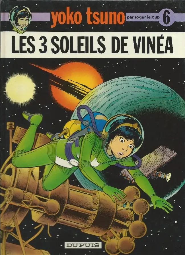 Couverture de l'album Yoko Tsuno Tome 6 Les 3 soleils de Vinéa