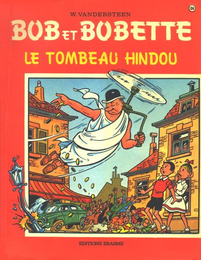 Couverture de l'album Bob et Bobette Tome 104 Le tombeau hindou