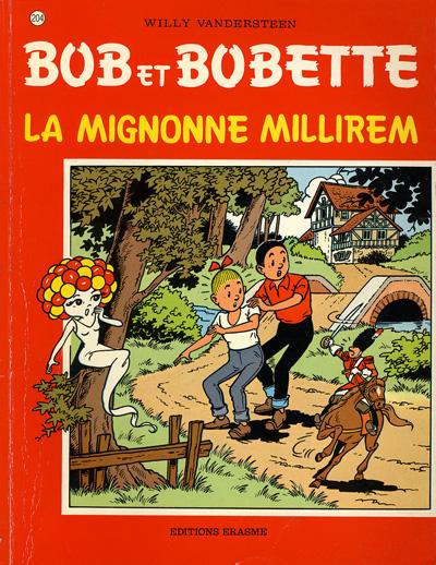 Couverture de l'album Bob et Bobette Tome 204 La mignonne Millirem