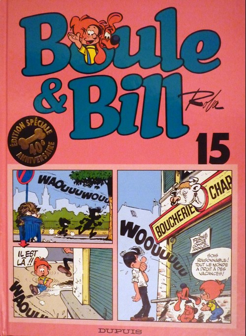 Couverture de l'album Boule & Bill Tome 15