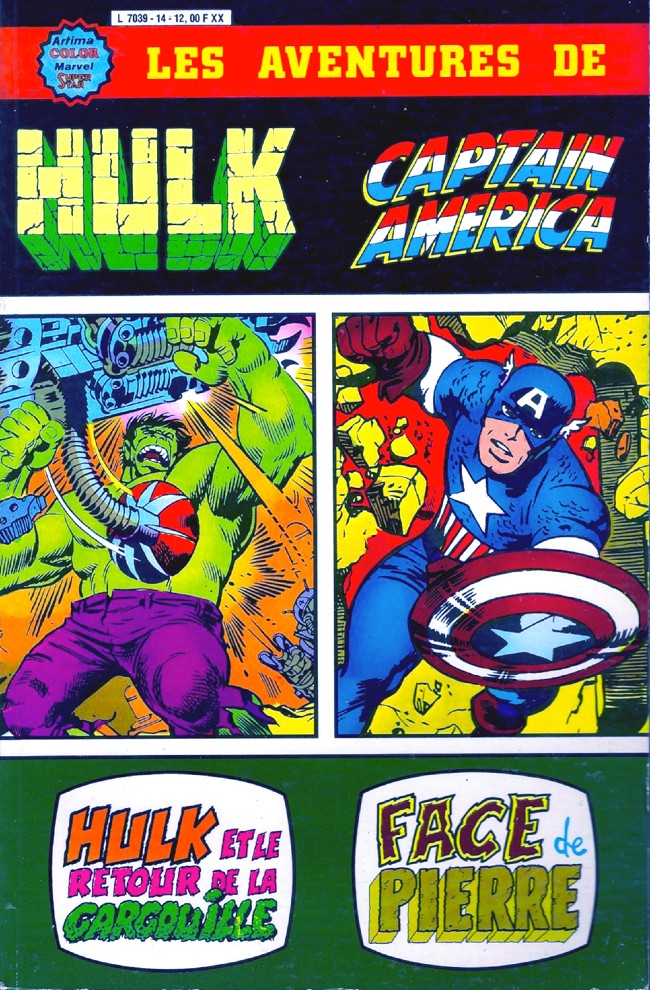 Couverture de l'album Captain America n°5 et Hulk n°5