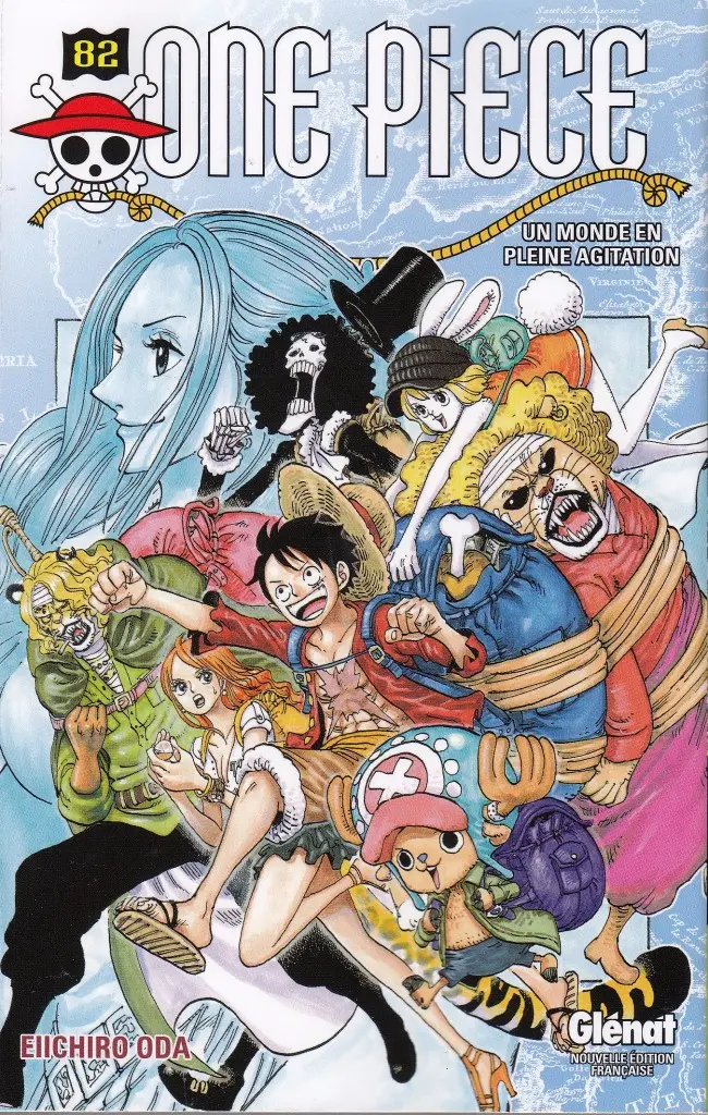 Couverture de l'album One Piece Tome 82 Un monde en pleine agitation