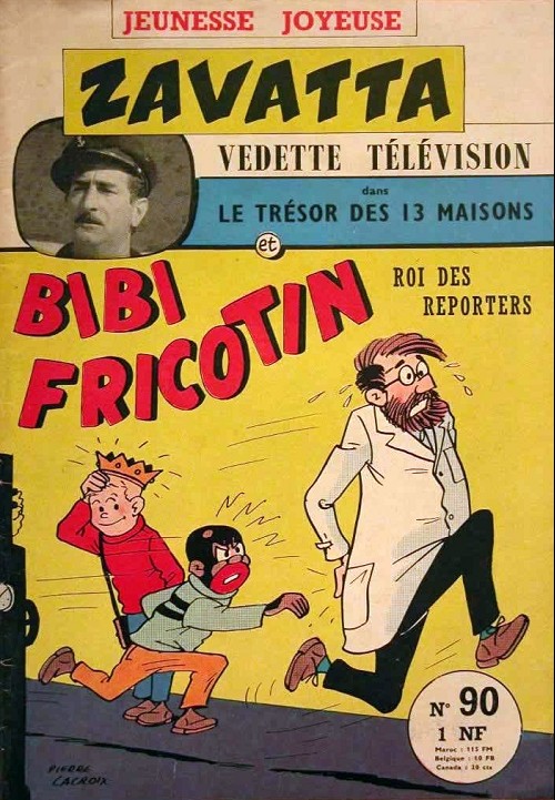 Couverture de l'album Bibi Fricotin Tome 90 Bibi Fricotin roi des reporters