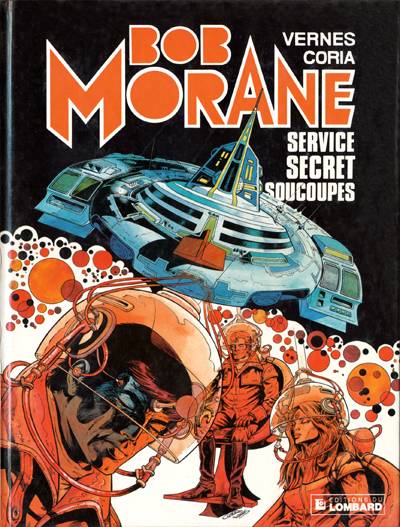 Couverture de l'album Bob Morane Tome 31 Service secret soucoupes