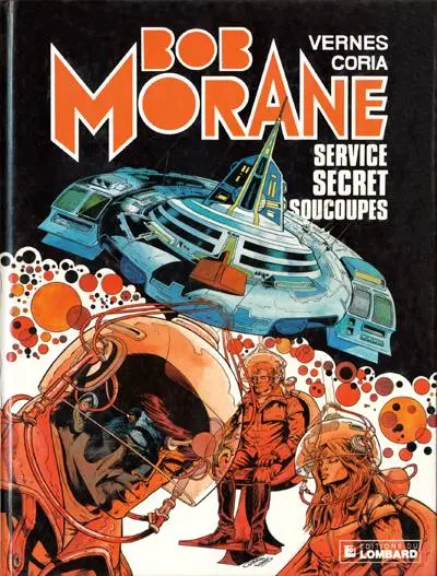 Couverture de l'album Bob Morane Tome 31 Service secret soucoupes