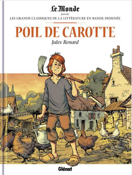 Couverture de l'album Les Grands Classiques de la littérature en bande dessinée Tome 41 Poil de Carotte