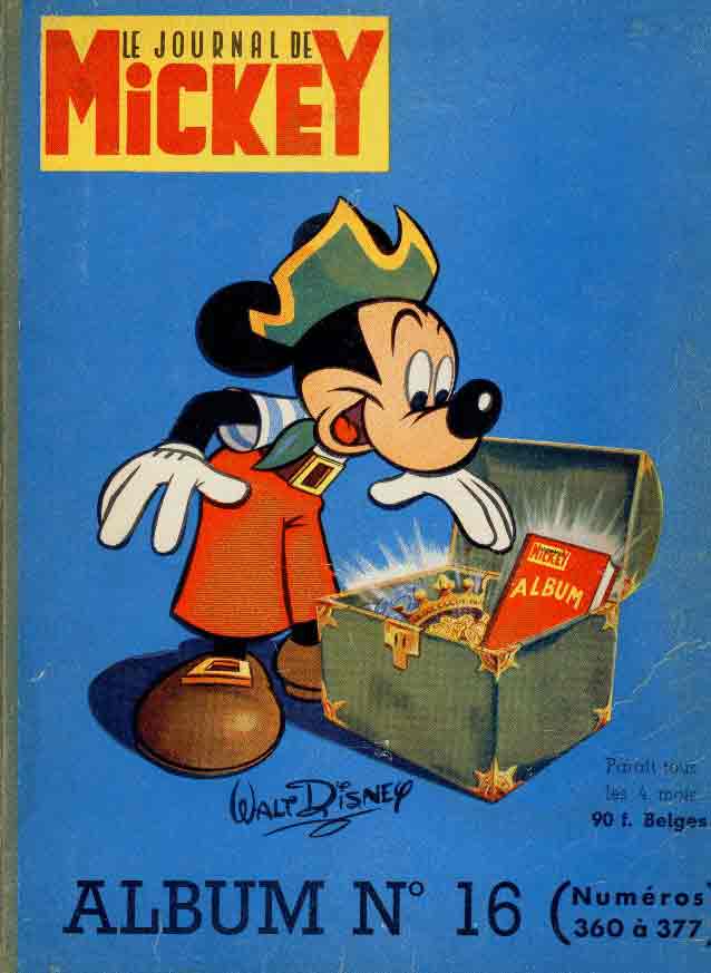 Couverture de l'album Le Journal de Mickey Album N° 16