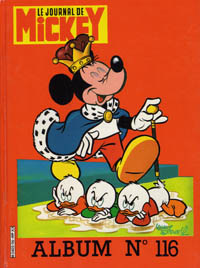 Couverture de l'album Le Journal de Mickey Album N° 116