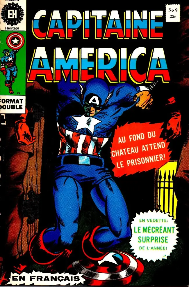 Couverture de l'album Capitaine America Tome 9 Mission: Arrêter le Cyborg !
