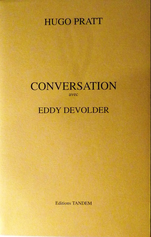 Couverture de l'album Hugo Pratt - Conversation avec Eddy Devolder