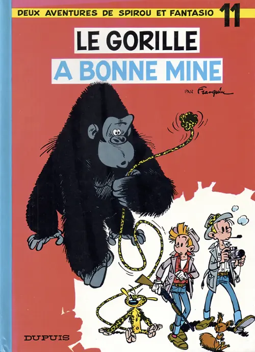 Couverture de l'album Spirou et Fantasio Tome 11 Le gorille a bonne mine