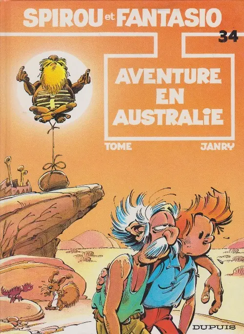 Couverture de l'album Spirou et Fantasio Tome 34 Aventure en Australie