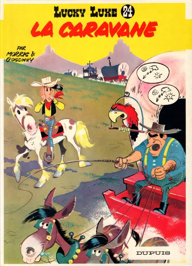 Couverture de l'album Lucky Luke Tome 24 La caravane