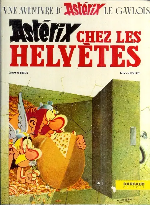 Couverture de l'album Astérix Tome 16 Astérix chez les Helvètes