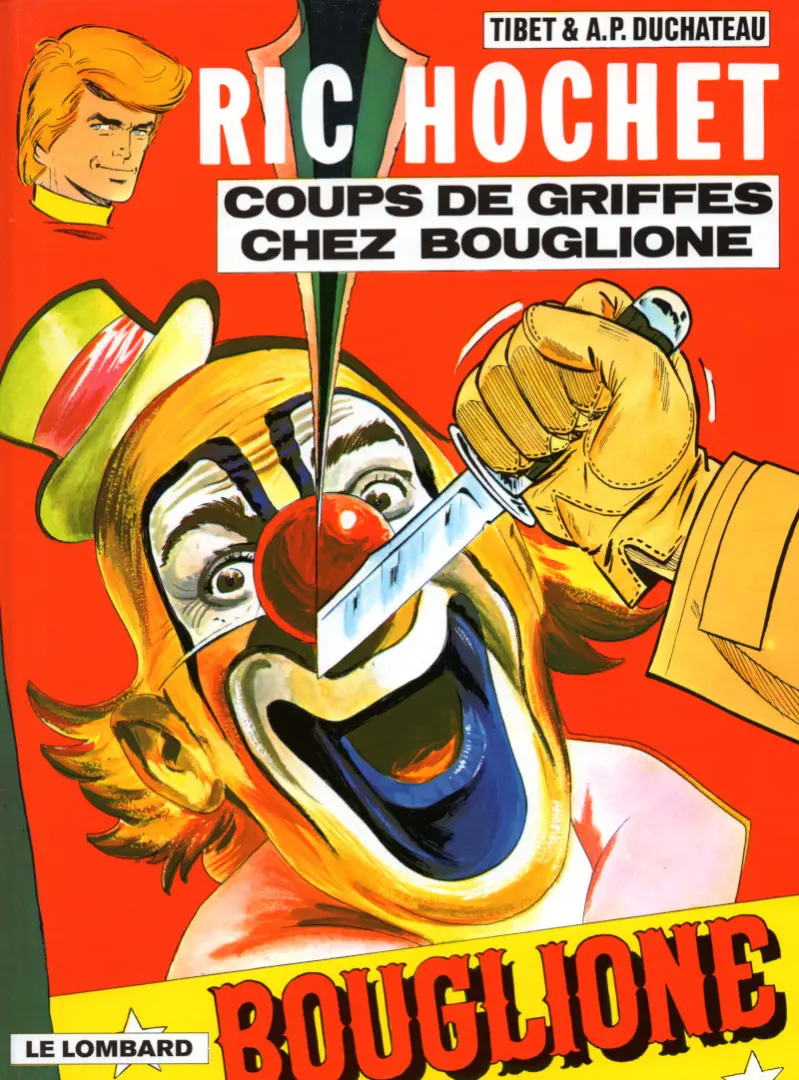 Couverture de l'album Ric Hochet Tome 25 Coups de griffes chez Bouglione