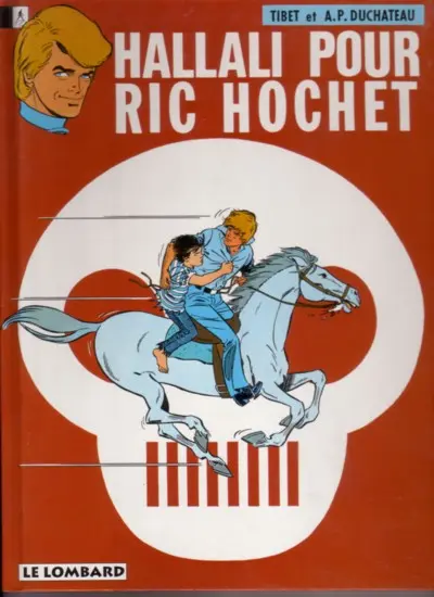 Couverture de l'album Ric Hochet Tome 28 Hallali pour Ric Hochet