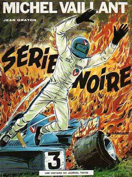Couverture de l'album Michel Vaillant Tome 23 Série noire