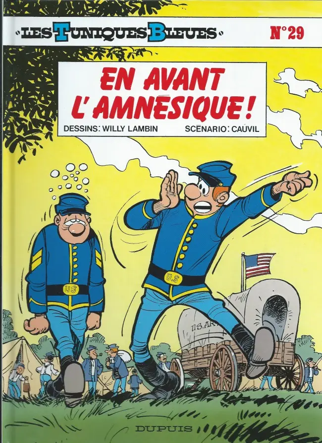 Couverture de l'album Les Tuniques Bleues Tome 29 En avant l'amnésique !