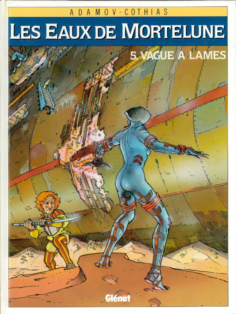 Couverture de l'album Les eaux de Mortelune Tome 5 Vague à lames