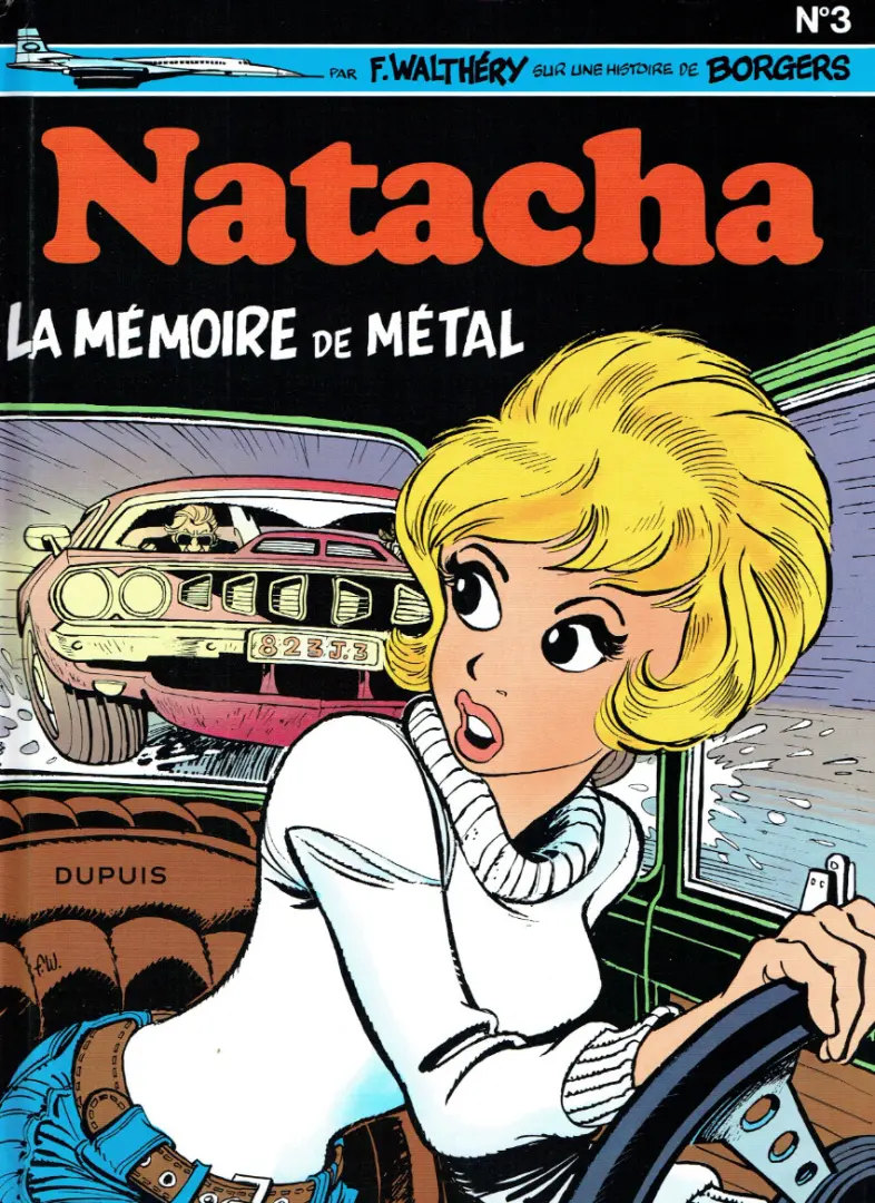 Couverture de l'album Natacha Tome 3 La mémoire de métal