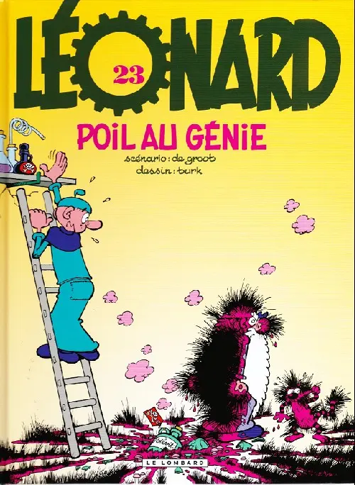 Couverture de l'album Léonard Tome 23 Poil au génie