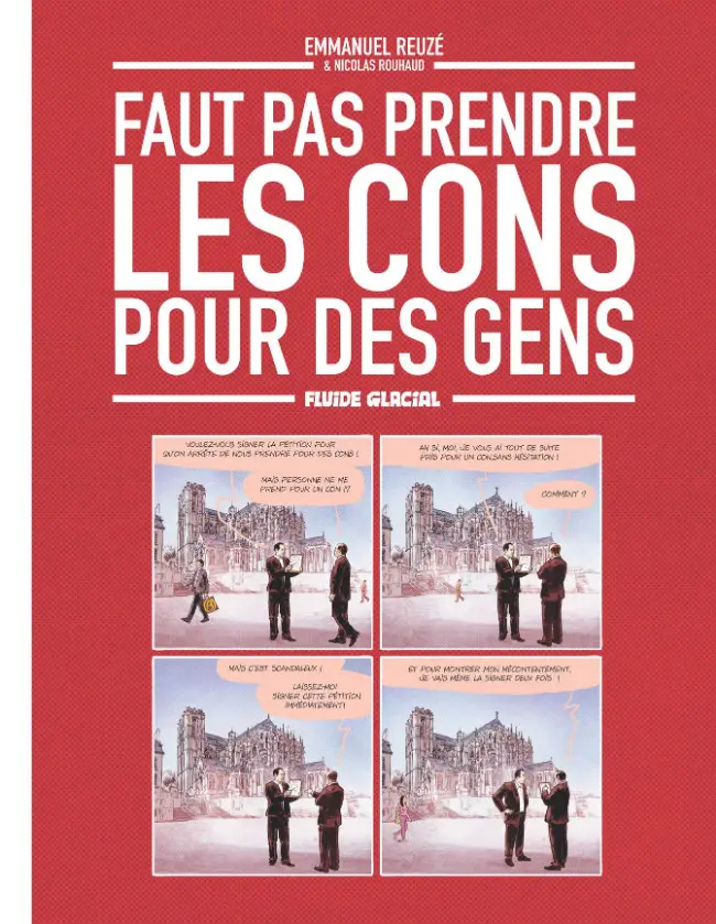Couverture de l'album Faut pas prendre les cons pour des gens 01