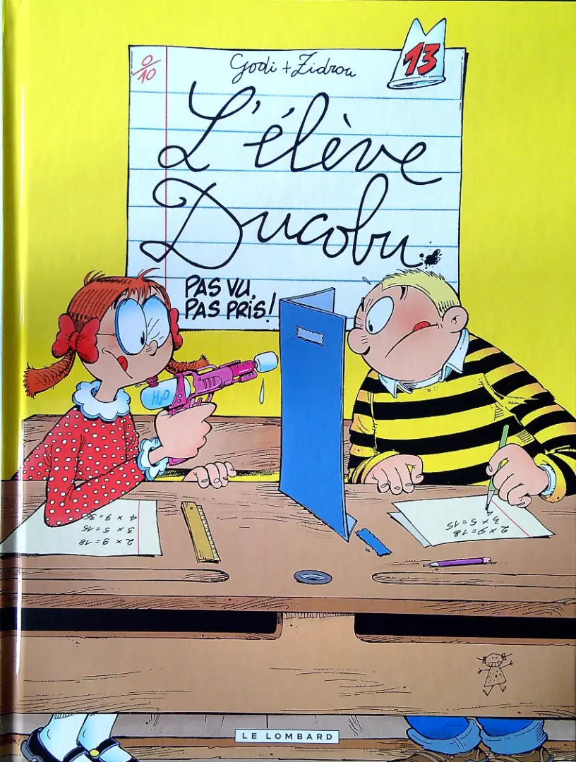 Couverture de l'album L'Élève Ducobu Tome 13 Pas vu, pas pris !
