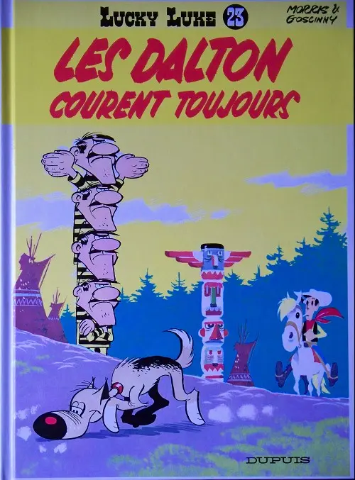 Couverture de l'album Lucky Luke Tome 23 Les Dalton courent toujours