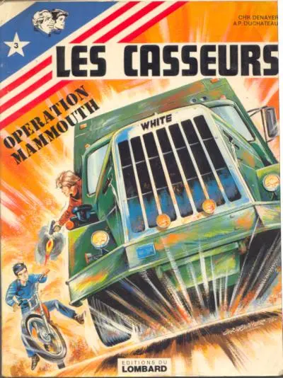 Couverture de l'album Les Casseurs Tome 3 Opération Mammouth