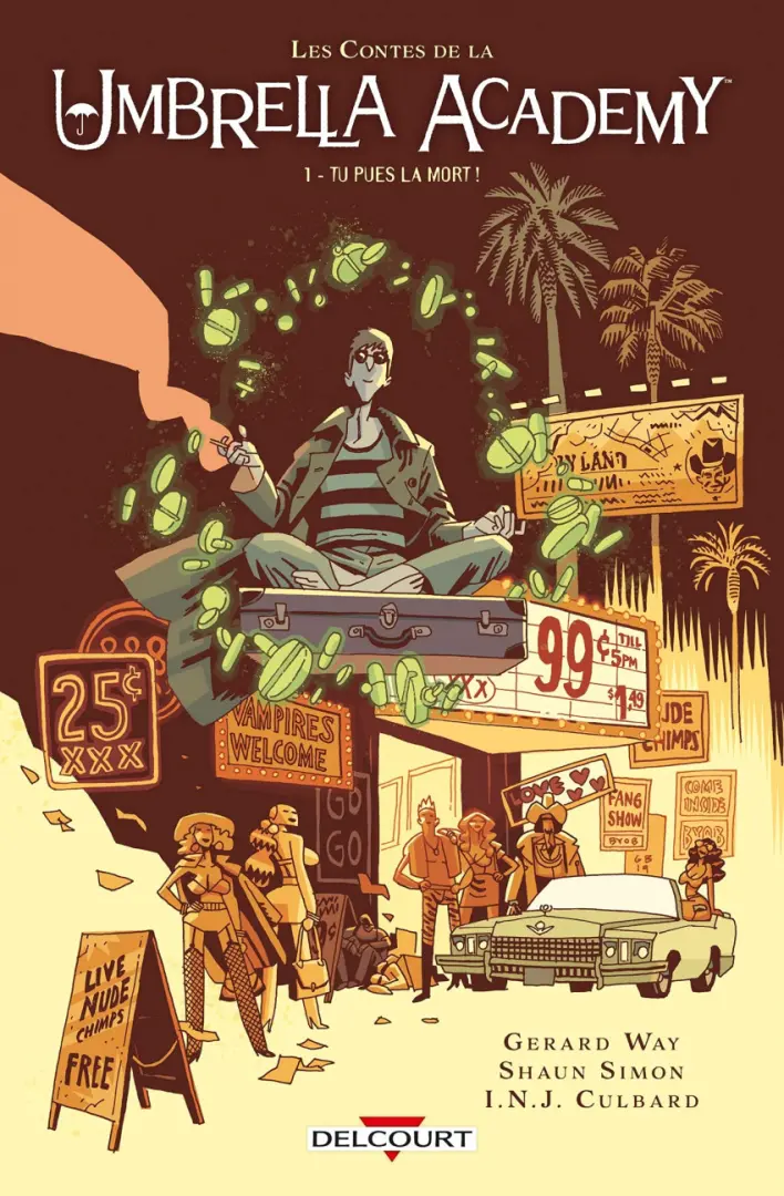 Couverture de l'album Les Contes de la Umbrella Academy Tome 1 Tu pues la mort !