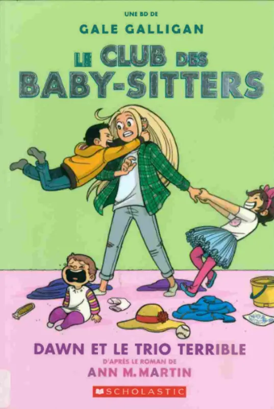 Couverture de l'album Le Club des Baby-Sitters Tome 5 Dawn et le trio terrible