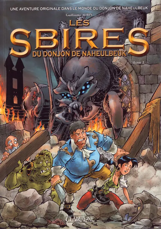 Couverture de l'album Les sbires du donjon de Naheulbeuk Tome 2