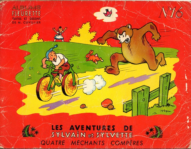 Couverture de l'album Sylvain et Sylvette Tome 16 Quatre méchants compères