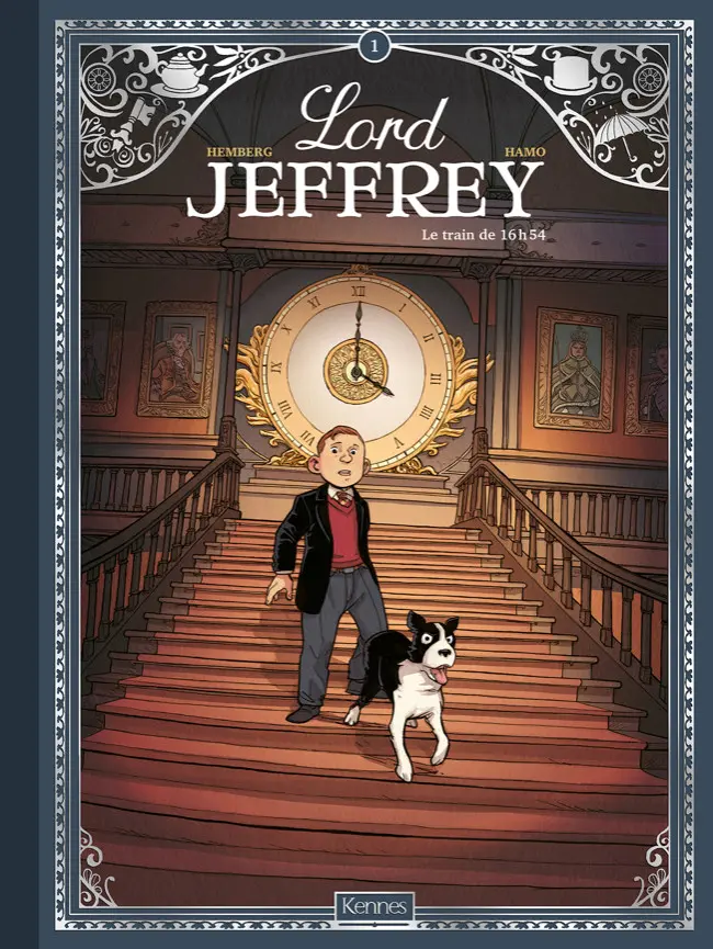 Couverture de l'album Lord Jeffrey 1 Le train de 16h54