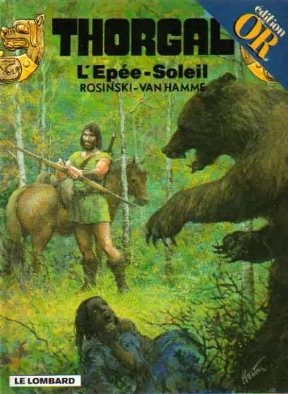 Couverture de l'album Thorgal Tome 18 L'Épée-Soleil