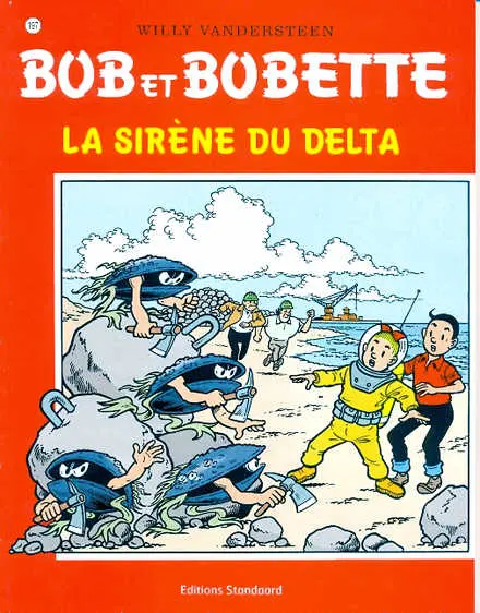 Couverture de l'album Bob et Bobette Tome 197 La Sirène du delta