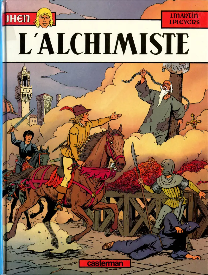 Couverture de l'album Jhen Tome 7 L'alchimiste