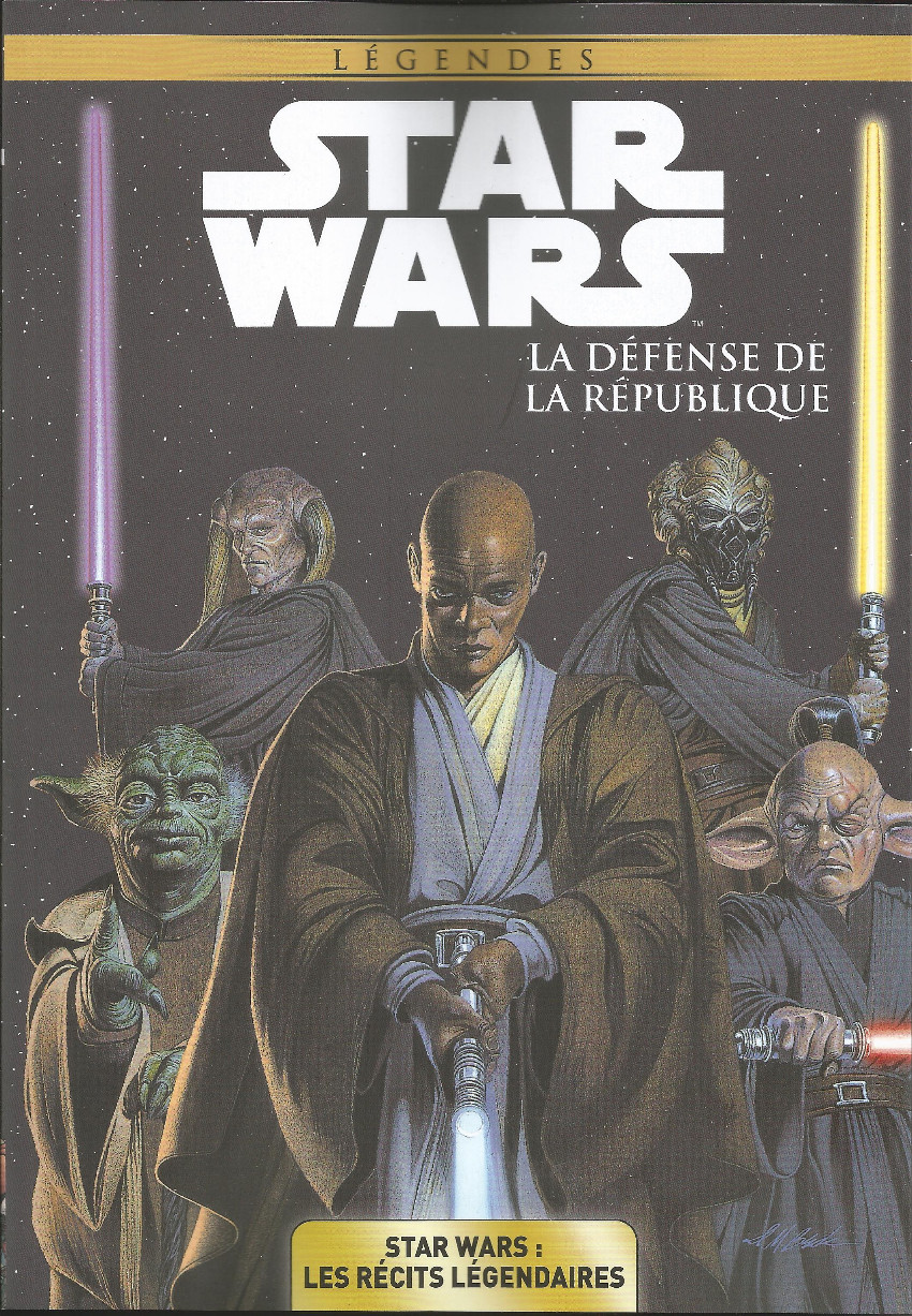 Couverture de l'album Star Wars Légendes : Les Récits Légendaires 1 La défense de la république