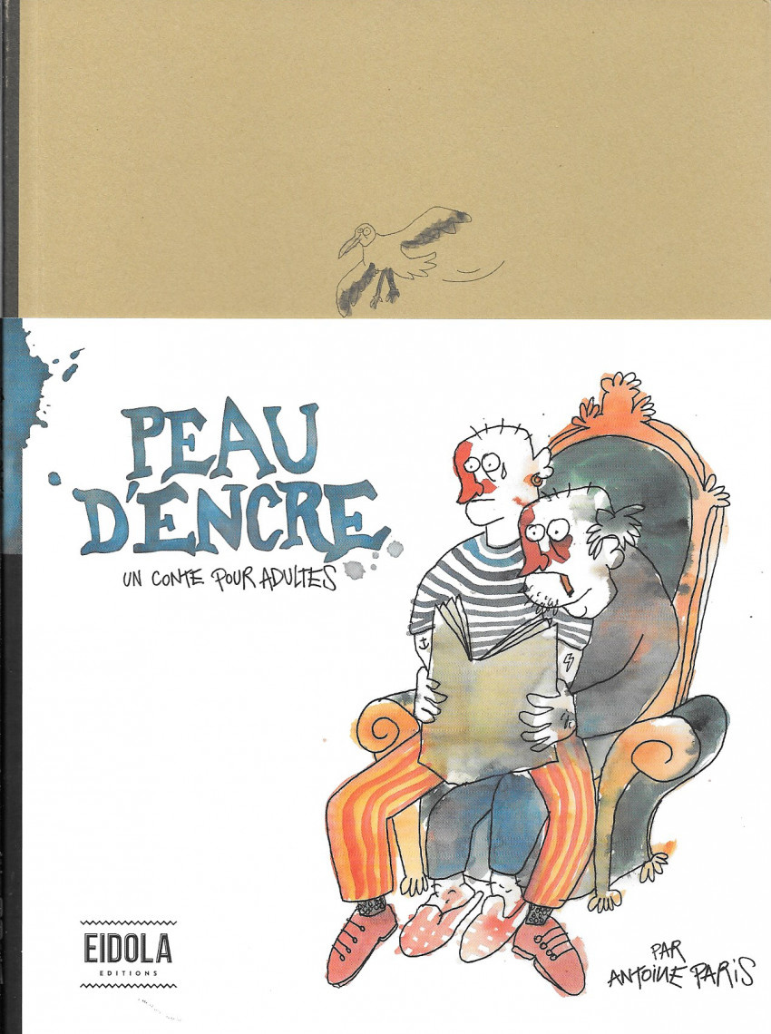 Couverture de l'album Peau d'encre un conte pour adultes