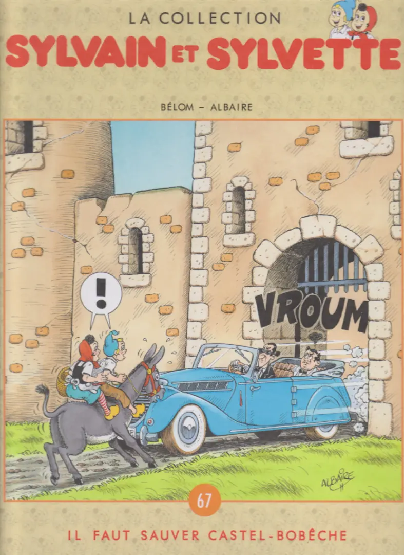 Couverture de l'album Sylvain et Sylvette Tome 67 Il faut sauver castel-bobêche