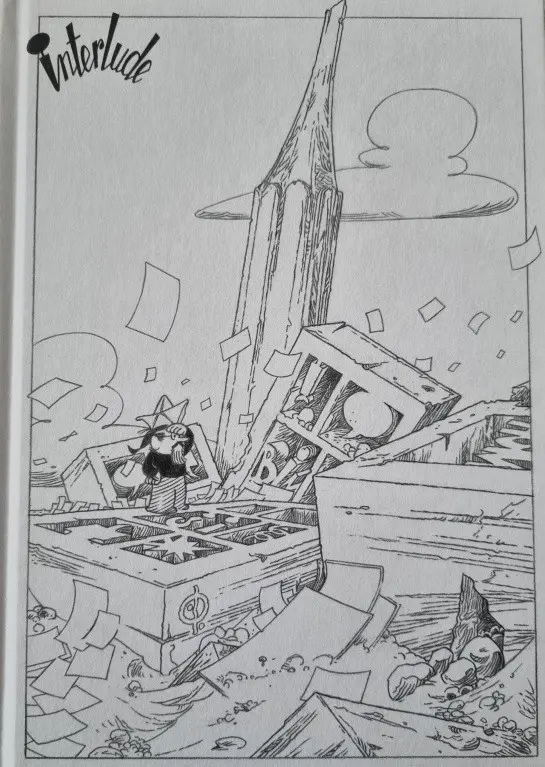 Couverture de l'album Interlude Récit aléatoire d'un dessinateur en quête d'inspiration