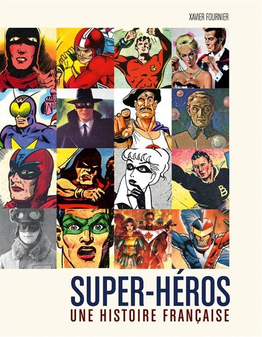Couverture de l'album Super-héros : Une histoire française