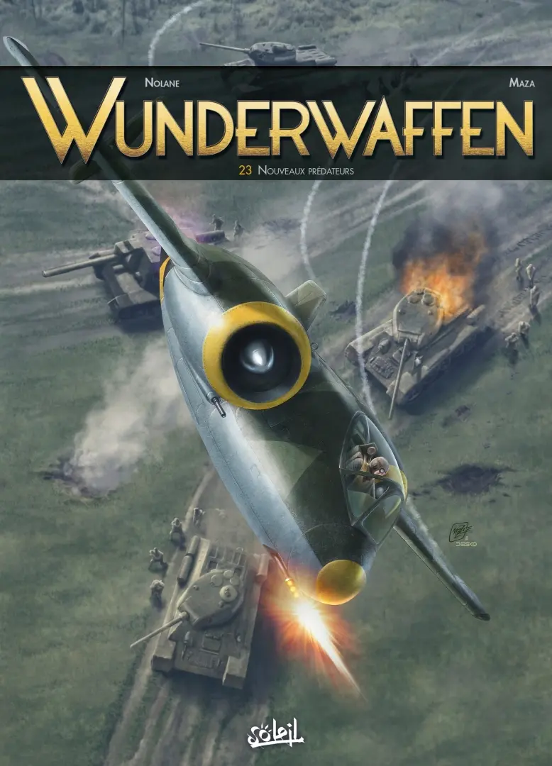 Couverture de l'album Wunderwaffen Tome 23 Nouveaux prédateurs