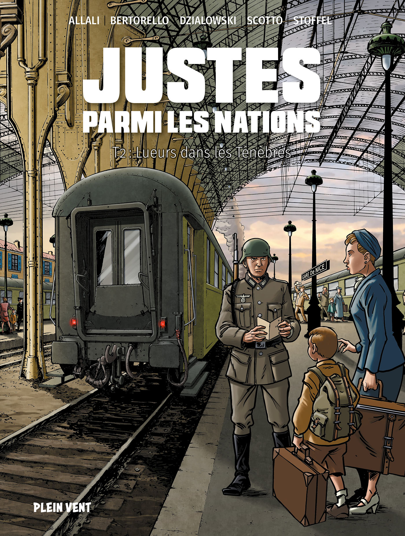 Couverture de l'album Justes parmi les Nations Tome 2 Lueurs dans les Ténèbres