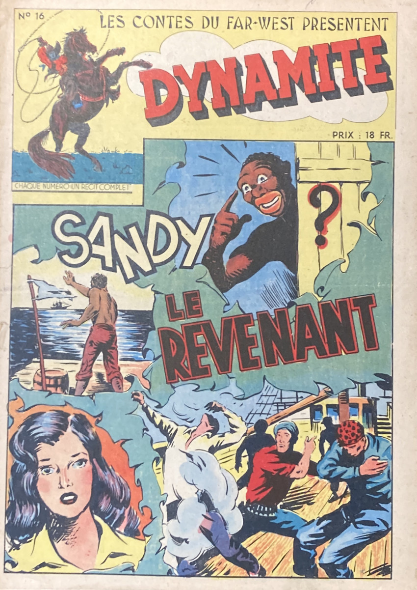 Couverture de l'album Dynamite N° 16 Sandy le revenant